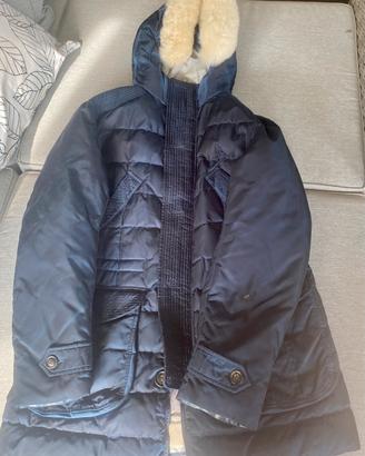 Piumino lungo Icerber colore blu