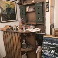 mobile bar tirolese legno rovere massello