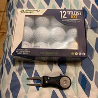 Set palle da golf+pitch ripara buche