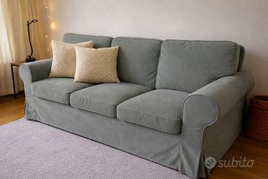 Divano 3 Posti EKTORP (IKEA) col. Verde Salvia