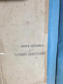 Gerusalemme liberata Tasso Sonzogno 1887