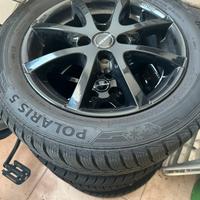 Cerchi Smart 453 con gomme da neve