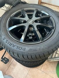 Cerchi Smart 453 con gomme da neve