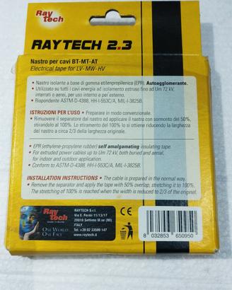 nastro isolante autoagglomerante Ray tech 
