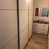 cucina camera matrimoniale e parete attr