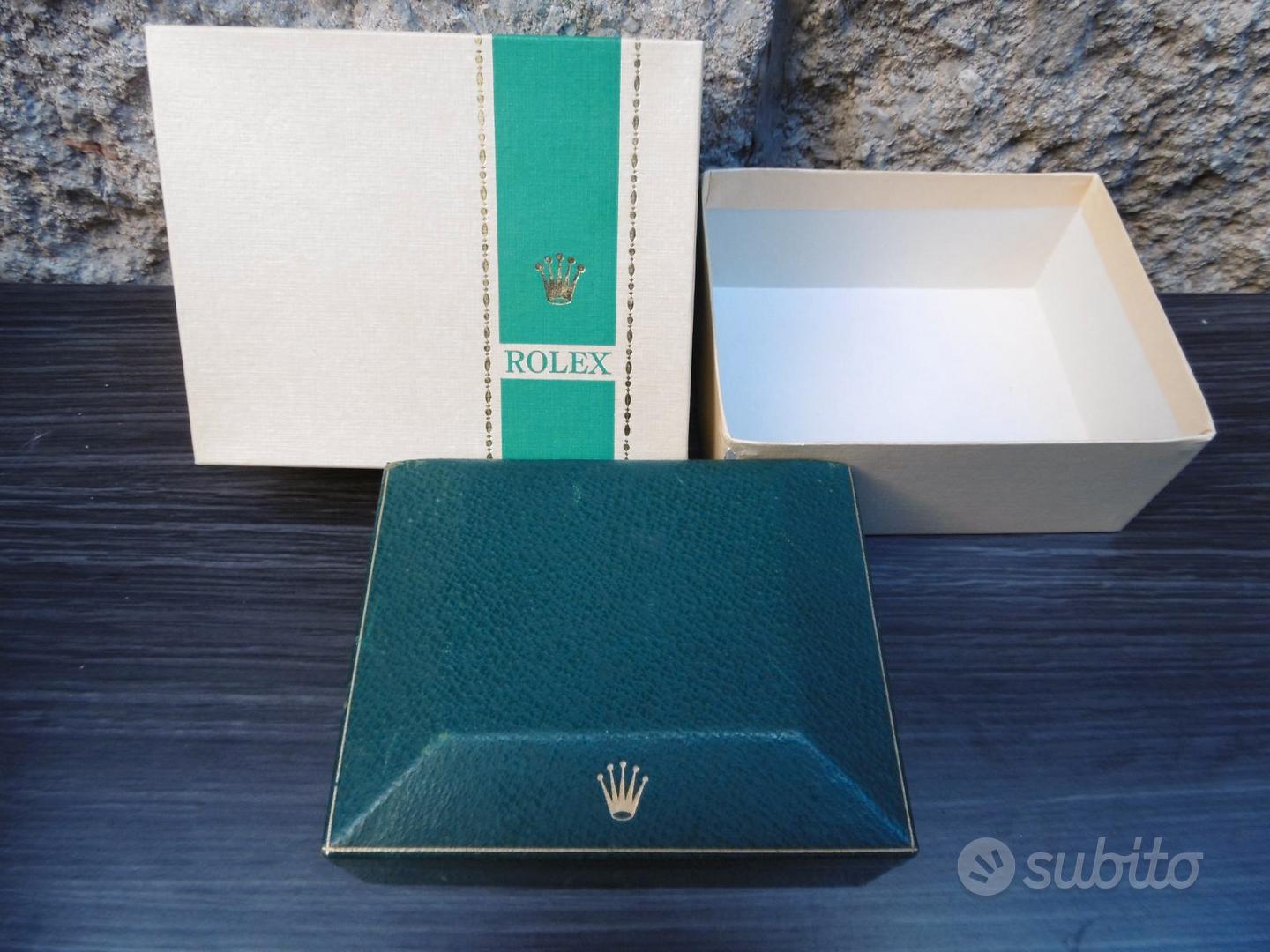 Scatola ROLEX anni 60 per Daytona GMT Submariner Abbigliamento e Accessori In vendita a Firenze