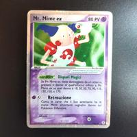 Carta Pokemon Mr. Mime ex holo ita