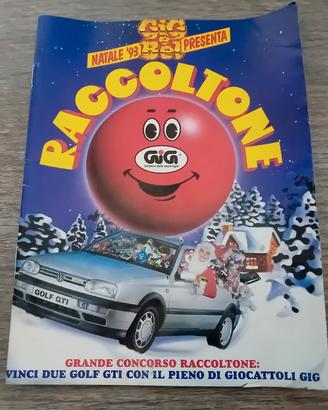Catalogo GIG "Il Raccoltone" Natale '93 vintage