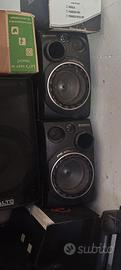  casse Pioneer con stereo Sony 180w