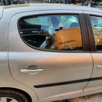PEUGEOT 207 ANNO 2007 - PORTA POSTERIORE DESTRO