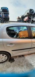 PEUGEOT 207 ANNO 2007 - PORTA POSTERIORE DESTRO