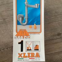 Sifone Spazio 1 Lira per lavelli vasca singola