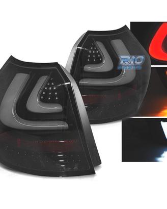 FANALI BMW E81 E87 04-07 FUMÈ NERO A LED