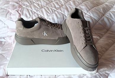 Sneakers Calvin Klein Camoscio - Nuove tg 43