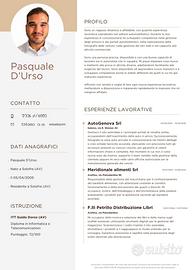 21 anni - settore automotive e altro