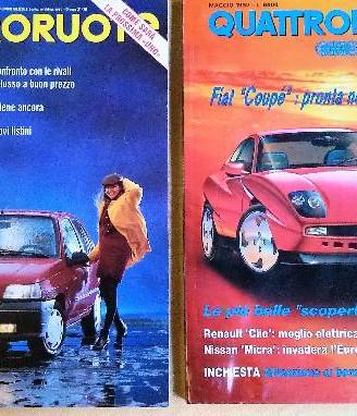 Quattroruote 1990/92 Prova Thema Dedra Scorpio Uno