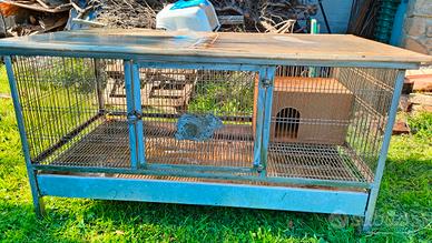 gabbia grande per conigli o criceti