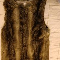 Gilet donna pelliccia ecologica 