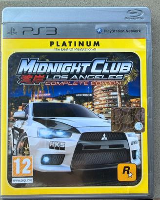 Midnight Club Los Angeles Complete Edition PS3 ITA