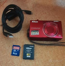 FOTOCAMERA NIKON COOLPIX S6200,16MP,ZOOM 10X