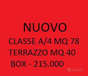 NUOVO- MQ78- TERRAZZO MQ 40-BOX-215.000 EURO