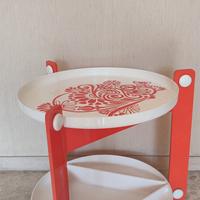 Carrello portavivande anni '70 Guzzini 