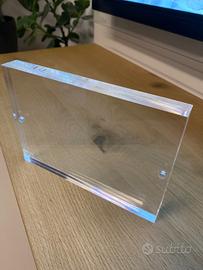 Cornice 10x15 cm portafoto trasparente magnetica