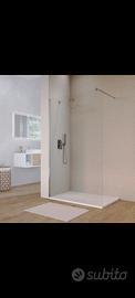 vetro Doccia walk-in 140cm x70cm H1,90