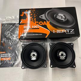 Hertz DCX 100.3 Coppia Coassiali 2 Vie altoparlant