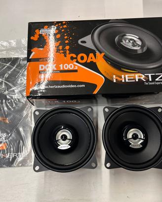 Hertz DCX 100.3 Coppia Coassiali 2 Vie altoparlant