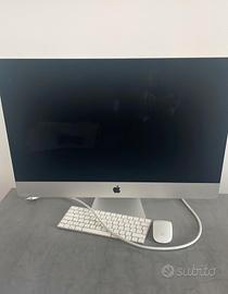 iMac 27" late 2015 completo di tastierara e mouse 