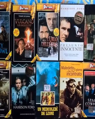lotto 138 vhs originali film e videoenciclopedie