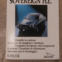 Jaguar Sovereign H.E. modello in cartone da montar