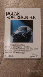 Jaguar Sovereign H.E. modello in cartone da montar