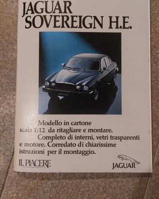 Jaguar Sovereign H.E. modello in cartone da montar