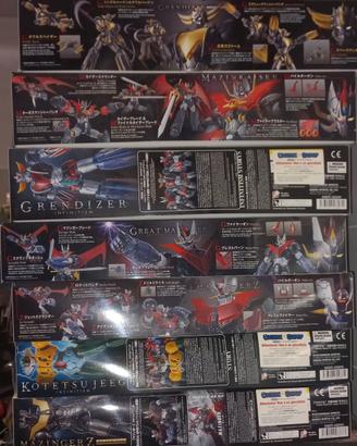 Bandai Jeeg, Great Mazinger, Mazinger Z, Goldrake