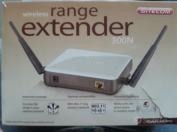 Wireless range extender 300n sitecom
