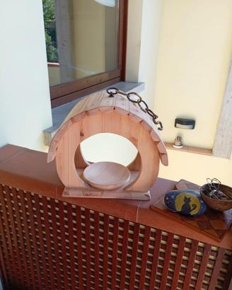 casetta di legno per uccellini 