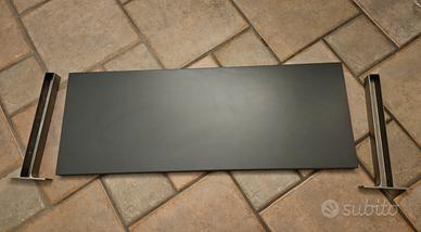 Mensola grigia 80x30cm