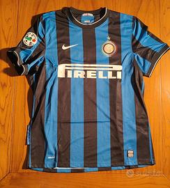 INTER - Balotelli 1°maglia 2009/10 + patch serie A