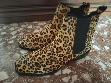stivaletti leopardati Asos 