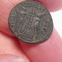 lotto 2 monete romane lecita provenienza con album