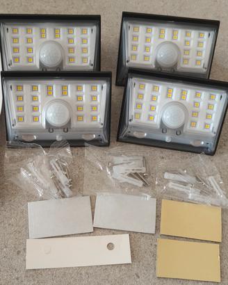 Set 4 Lampade Solari Smiling Shark WL-06 – Sensore