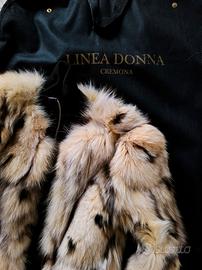Pelliccia vera di Lince vintage– Made in Italy
