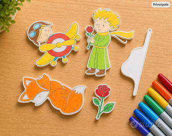 Kit creativo Il Piccolo Principe da colorare