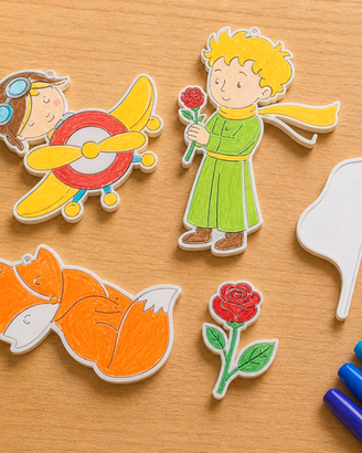 Kit creativo Il Piccolo Principe da colorare