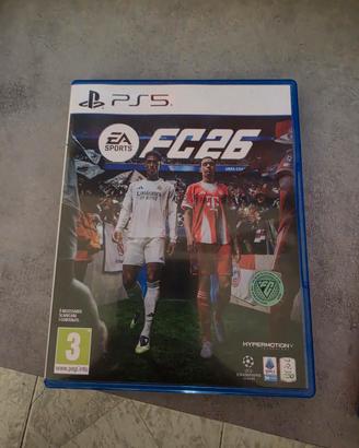 Fifa 26 e Ghost of Tsuhima per ps5 