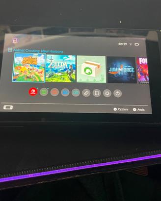 Nintendo switch con gioco
