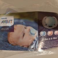 Ciuccio Philips Avent ultra soft 0-6 mesi NUOVO