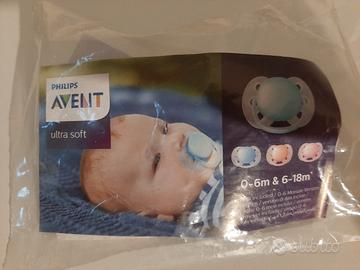 Ciuccio Philips Avent ultra soft 0-6 mesi NUOVO